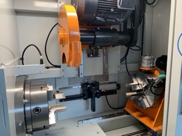Rigid mandrel extraction line — view 2