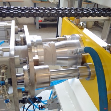 Rigid mandrel extraction line — view 3