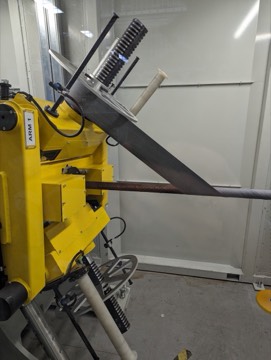 Traversing mandrel production line — view 4